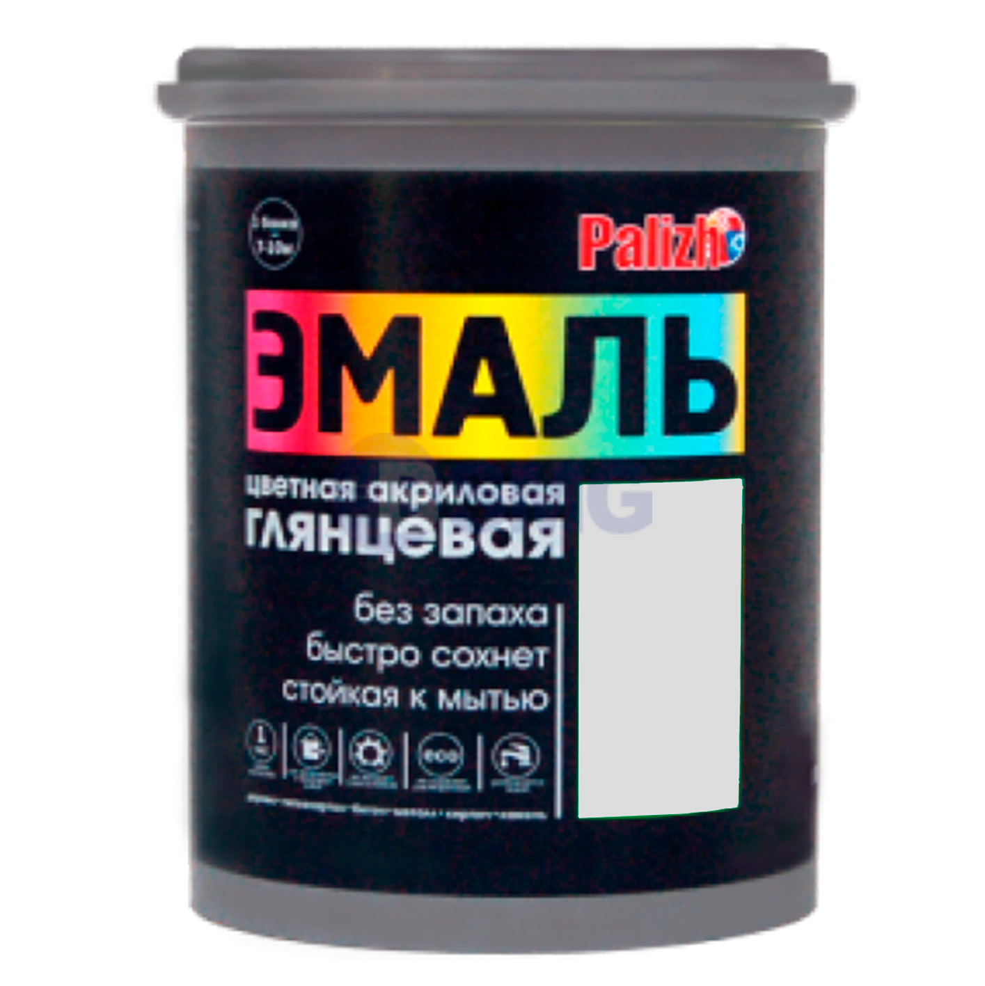 ემალი(აკრილის) 1.1კგ თეთრი უნივერსალური   020300