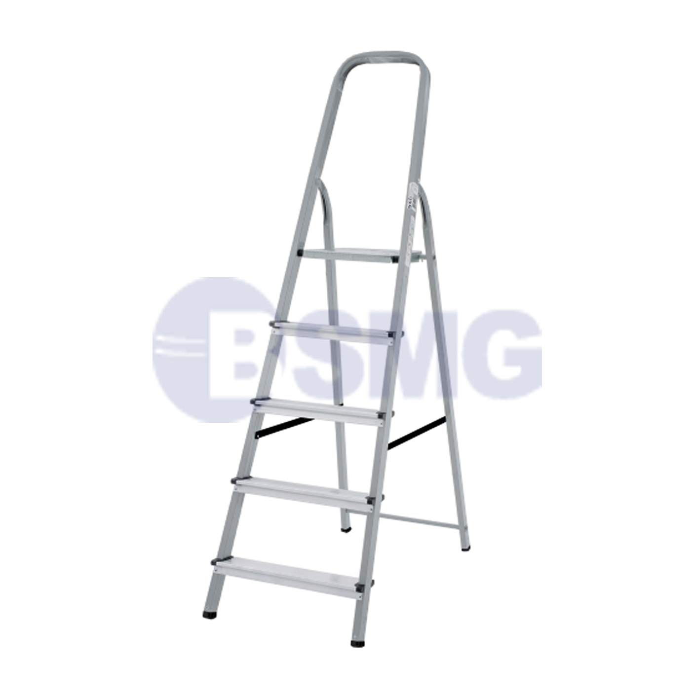 მეტალის კიბე ალუმინის საფეხურით 113, 1X5 (1130105)  025030