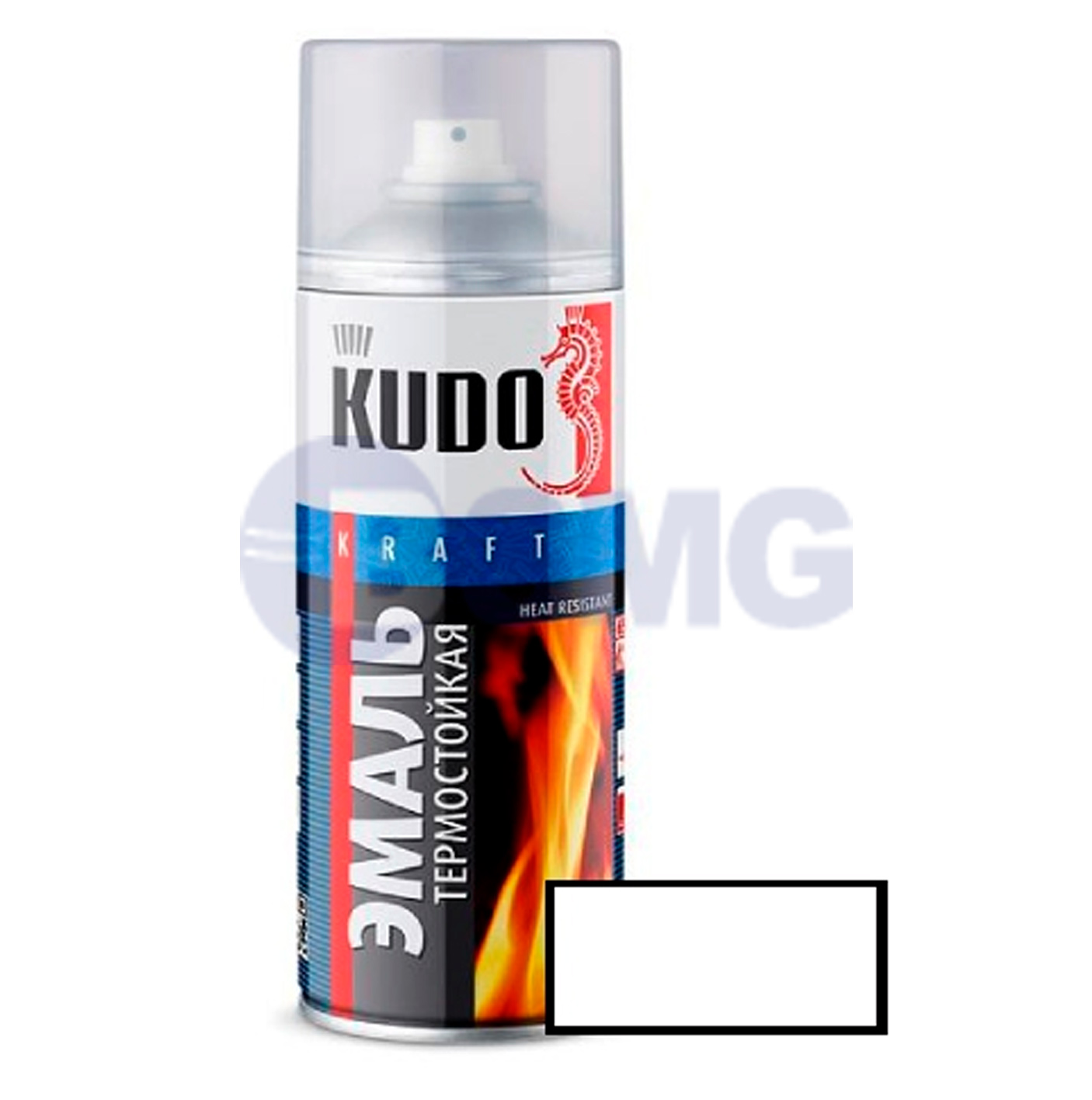 ემალი თერმომდგრადი თეთრი, აეროზოლი (520 მლ)KU-5003  025068
