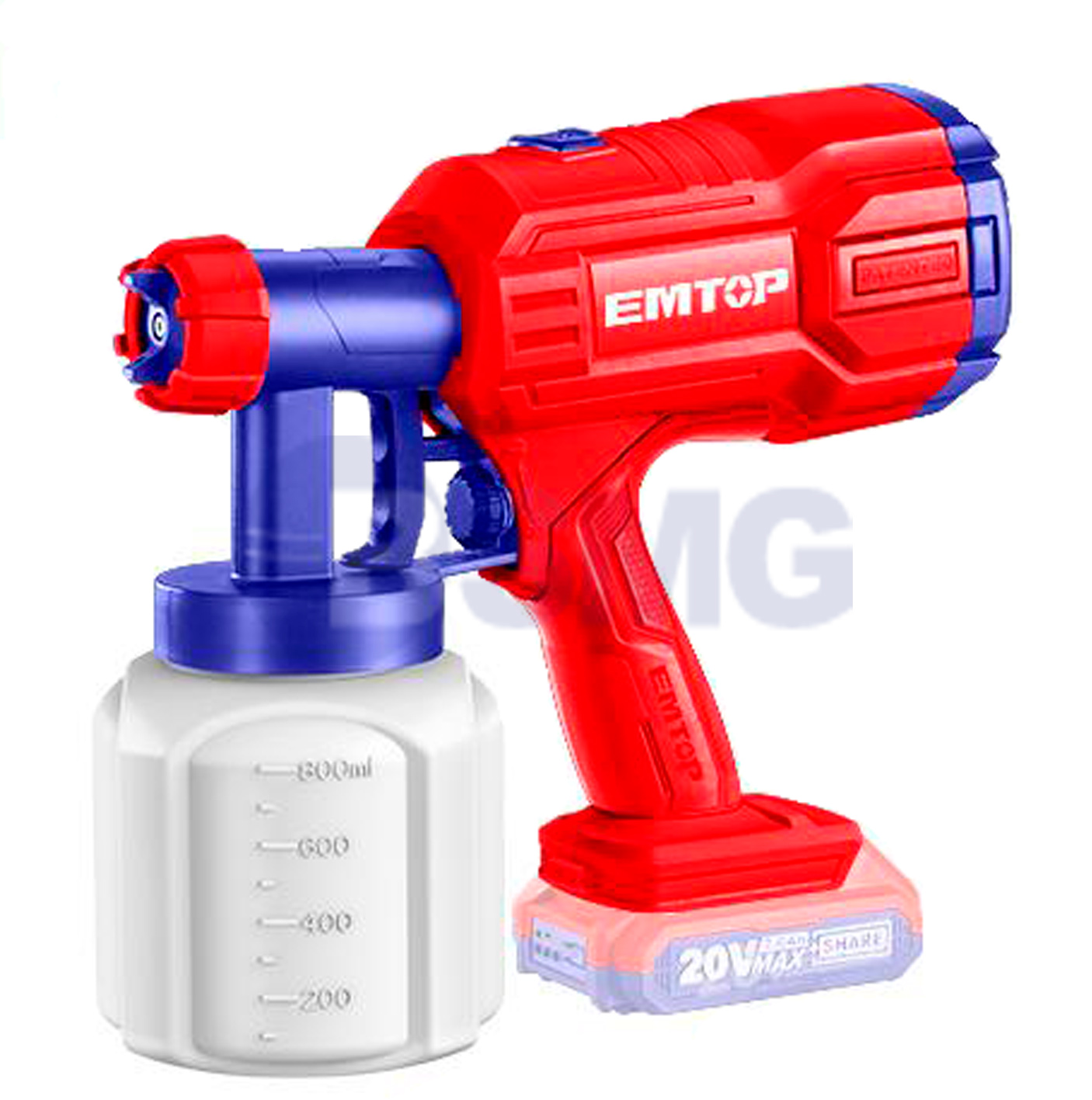 EMTOP პულვერიზატორი Li-Ion 20ვ 600მლ/წთ ELSG2002  024814