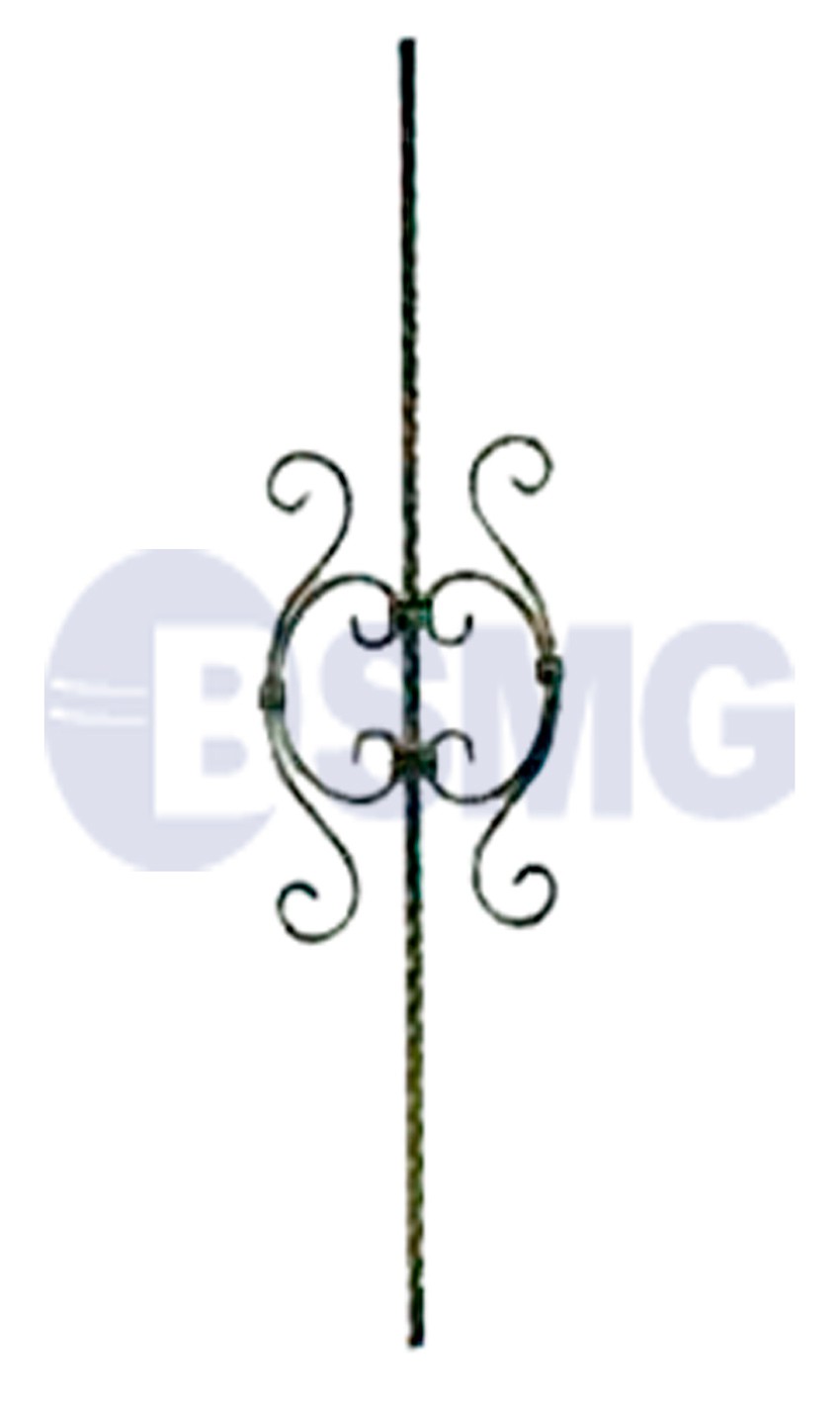 მოაჯირის კონსტრუქცია  20*68სმ  011390